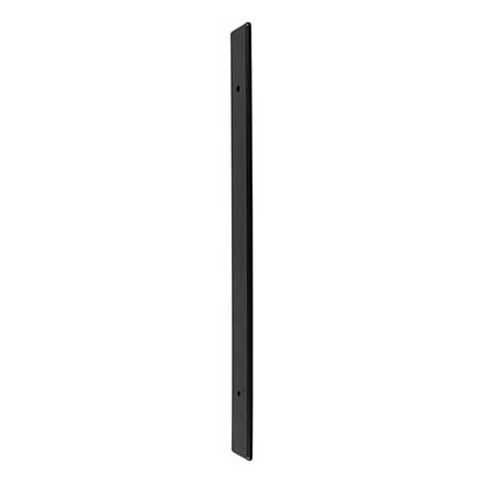 Top Knobs [TK3287BLK] Die Cast Zinc Appliance Pull Backplate - Radcliffe Series - Flat Black Finish - 12" C/C - 15" L