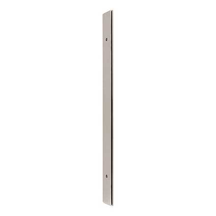 Top Knobs [TK3287PN] Die Cast Zinc Appliance Pull Backplate - Radcliffe Series - Polished Nickel Finish - 12" C/C - 15" L
