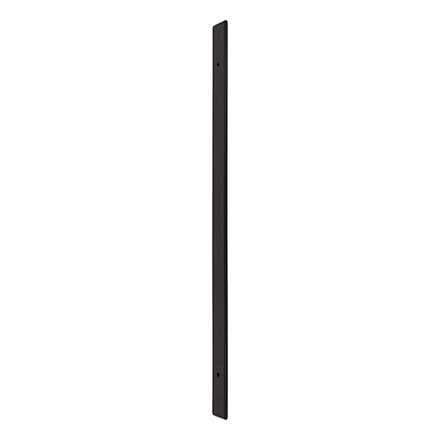 Top Knobs [TK3288BLK] Die Cast Zinc Appliance Pull Backplate - Radcliffe Series - Flat Black Finish - 18" C/C - 23" L
