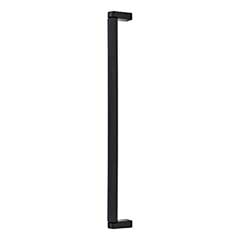 Top Knobs [M2639] Plated Steel Appliance/Door Pull Handle - Amwell Series - Flat Black Finish - 18&quot; C/C - 18 9/16&quot; L