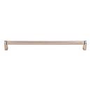 Top Knobs [M2652] Plated Steel Appliance/Door Pull Handle - Amwell Series - Brushed Satin Nickel Finish - 12&quot; C/C - 12 9/16&quot; L