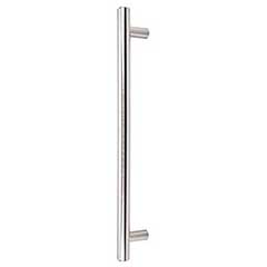 Top Knobs [M1331-12] Plated Steel Appliance/Door Pull Handle - Hopewell Series - Brushed Satin Nickel Finish - 12&quot; C/C - 14 1/4&quot; L