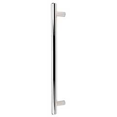 Top Knobs [M1332-12] Plated Steel Appliance/Door Pull Handle - Hopewell Series - Polished Nickel Finish - 12&quot; C/C - 14 1/4&quot; L