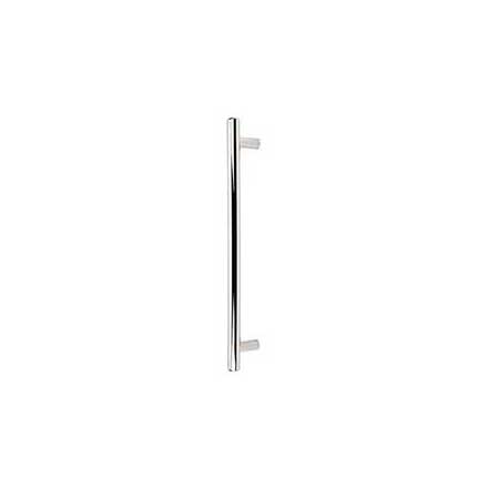 Top Knobs [M1332-24] Plated Steel Appliance/Door Pull Handle - Hopewell Series - Polished Nickel Finish - 24&quot; C/C - 26 1/4&quot; L