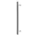 Top Knobs [M1854-18] Plated Steel Appliance/Door Pull Handle - Hopewell Series - Polished Chrome Finish - 18&quot; C/C - 20 1/4&quot; L