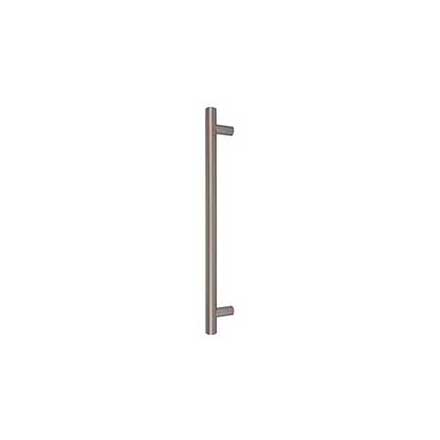 Top Knobs [M2462] Plated Steel Appliance/Door Pull Handle - Hopewell Series - Ash Gray Finish - 12&quot; C/C - 14 1/4&quot; L