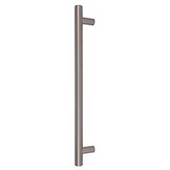 Top Knobs [M2463] Plated Steel Appliance/Door Pull Handle - Hopewell Series - Ash Gray Finish - 18&quot; C/C - 20 1/4&quot; L