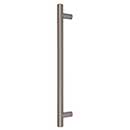 Top Knobs [M2464] Plated Steel Appliance/Door Pull Handle - Hopewell Series - Ash Gray Finish - 24&quot; C/C - 26 1/4&quot; L