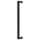 Top Knobs [M2474] Plated Steel Appliance/Door Pull Handle - Pennington Series - Flat Black Finish - 12&quot; C/C - 12 9/16&quot; L