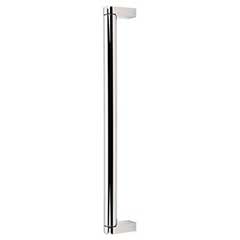 Top Knobs [M2494] Plated Steel Appliance/Door Pull Handle - Pennington Series - Polished Nickel Finish - 12&quot; C/C - 12 9/16&quot; L