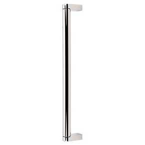 Top Knobs [M2496] Plated Steel Appliance/Door Pull Handle - Pennington Series - Polished Nickel Finish - 24" C/C - 24 9/16" L