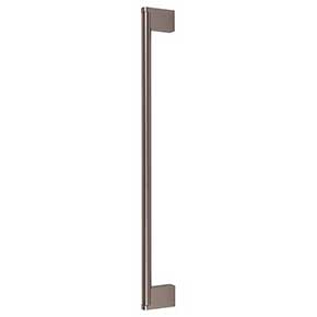 Top Knobs [M2500] Plated Steel Appliance/Door Pull Handle - Princetonian Series - Ash Gray Finish - 24" C/C - 26" L