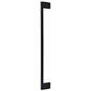 Top Knobs [M2502] Plated Steel Appliance/Door Pull Handle - Princetonian Series - Flat Black Finish - 12&quot; C/C - 14&quot; L