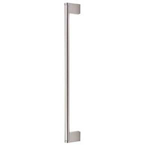 Top Knobs [M2506] Plated Steel Appliance/Door Pull Handle - Princetonian Series - Brushed Satin Nickel Finish - 12" C/C - 14" L