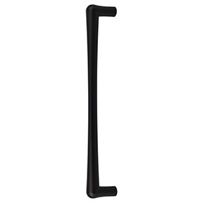 Top Knobs [TK769BLK] Die Cast Zinc Appliance/Door Pull Handle - Brookline Series - Flat Black Finish - 12" C/C - 12 7/8" L
