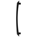 Top Knobs [TK788BLK] Die Cast Zinc Appliance/Door Pull Handle - Edgewater Series - Flat Black Finish - 12" C/C - 14 3/8" L