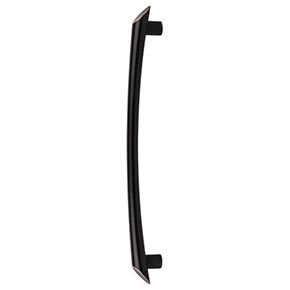 Top Knobs [TK788TB] Die Cast Zinc Appliance/Door Pull Handle - Edgewater Series - Tuscan Bronze Finish - 12" C/C - 14 3/8" L