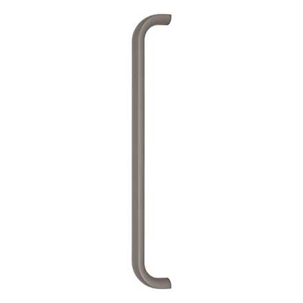 Top Knobs [TK3348AG] Die Cast Zinc Appliance/Door Pull Handle - Brockwell Series - Ash Gray Finish - 12" C/C - 12 1/2" L