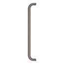Top Knobs [TK3348AG] Die Cast Zinc Appliance/Door Pull Handle - Brockwell Series - Ash Gray Finish - 12" C/C - 12 1/2" L