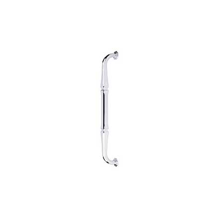 Top Knobs [TK346PC] Die Cast Zinc Appliance/Door Pull Handle - Chalet Series - Polished Chrome Finish - 12" C/C - 12 15/16" L