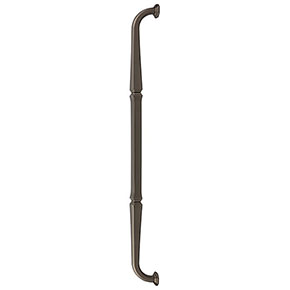 Top Knobs [TK347AG] Die Cast Zinc Appliance/Door Pull Handle - Chalet Series - Ash Gray Finish - 18" C/C - 18 15/16" L