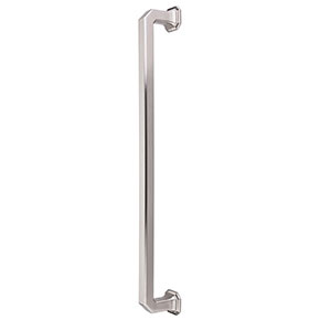 Top Knobs [TK292BSN] Die Cast Zinc Appliance/Door Pull Handle - Emerald Series - Brushed Satin Nickel Finish - 12" C/C - 13" L