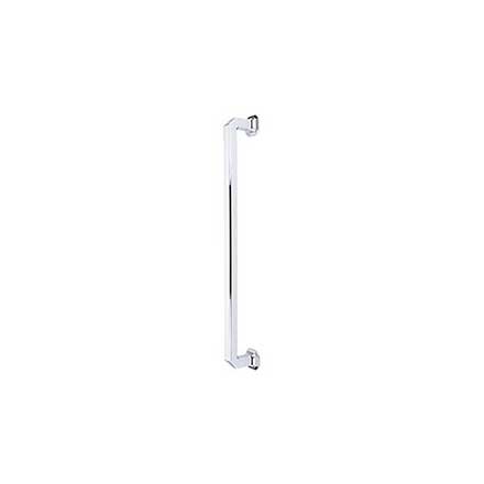 Top Knobs [TK292PC] Die Cast Zinc Appliance/Door Pull Handle - Emerald Series - Polished Chrome Finish - 12" C/C - 13" L