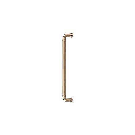 Top Knobs [TK327HB] Die Cast Zinc Appliance/Door Pull Handle - Reeded Series - Honey Bronze Finish - 12" C/C - 13 11/16" L