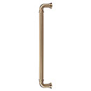 Top Knobs [TK327HB] Die Cast Zinc Appliance/Door Pull Handle - Reeded Series - Honey Bronze Finish - 12" C/C - 13 11/16" L