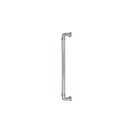 Top Knobs [TK328BSN] Die Cast Zinc Appliance/Door Pull Handle - Reeded Series - Brushed Satin Nickel Finish - 18" C/C - 18 7/8" L