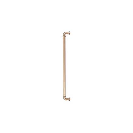 Top Knobs [TK328HB] Die Cast Zinc Appliance/Door Pull Handle - Reeded Series - Honey Bronze Finish - 18" C/C - 18 7/8" L