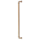 Top Knobs [TK328HB] Die Cast Zinc Appliance/Door Pull Handle - Reeded Series - Honey Bronze Finish - 18" C/C - 18 7/8" L