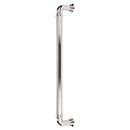 Top Knobs [TK328PN] Die Cast Zinc Appliance/Door Pull Handle - Reeded Series - Polished Nickel Finish - 18" C/C - 18 7/8" L