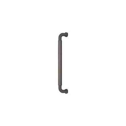 Top Knobs [TK3207AG] Die Cast Zinc Appliance/Door Pull Handle - Dustin Series - Ash Gray Finish - 12" C/C - 13" L