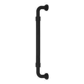Top Knobs [TK3187BLK] Die Cast Zinc Appliance/Door Pull Handle - Holden Series - Flat Black Finish - 18" C/C - 19" L