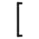 Top Knobs [TK3227BLK] Die Cast Zinc Appliance/Door Pull Handle - Langston Series - Flat Black Finish - 12&quot; C/C - 12 11/16&quot; L