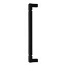 Top Knobs [TK3228BLK] Die Cast Zinc Appliance/Door Pull Handle - Langston Series - Flat Black Finish - 18" C/C - 18 11/16" L