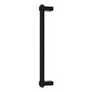 Top Knobs [TK3216BLK] Die Cast Zinc Appliance/Door Pull Handle - Lawrence Series - Flat Black Finish - 12" C/C - 13" L