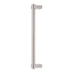 Top Knobs [TK3216PN] Die Cast Zinc Appliance/Door Pull Handle - Lawrence Series - Polished Nickel Finish - 12" C/C - 13" L