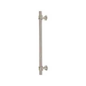 Top Knobs [M2770] Die Cast Zinc Appliance/Door Pull Handle - Bit Series - Brushed Satin Nickel Finish - 12" C/C - 14 15/16" L