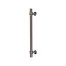 Top Knobs [M2771] Die Cast Zinc Appliance/Door Pull Handle - Bit Series - Ash Gray Finish - 12" C/C - 14 15/16" L