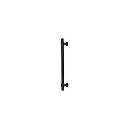 Top Knobs [M2787] Die Cast Zinc Appliance/Door Pull Handle - Bit Series - Flat Black Finish - 18" C/C - 20 15/16" L
