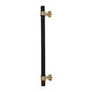 Top Knobs [M2776] Die Cast Zinc Appliance/Door Pull Handle - Bit Series - Flat Black &amp; Honey Bronze Finish - 12&quot; C/C - 14 15/16&quot; L