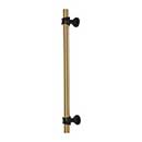 Top Knobs [M2777] Die Cast Zinc Appliance/Door Pull Handle - Bit Series - Honey Bronze & Flat Black Finish - 12" C/C - 14 15/16" L