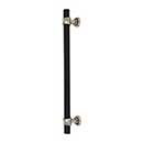 Top Knobs [M2778] Die Cast Zinc Appliance/Door Pull Handle - Bit Series - Flat Black &amp; Pewter Antique Finish - 12&quot; C/C - 14 15/16&quot; L