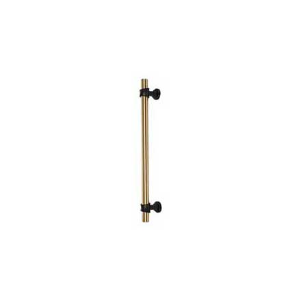 Top Knobs [M2789] Die Cast Zinc Appliance/Door Pull Handle - Bit Series - Honey Bronze &amp; Flat Black Finish - 18" C/C - 20 15/16" L