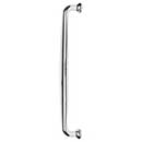 Top Knobs [M2812] Die Cast Zinc Appliance/Door Pull Handle - Charlotte Series - Polished Chrome Finish - 12" C/C - 13" L
