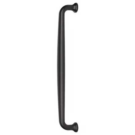 Top Knobs [M2820] Die Cast Zinc Appliance/Door Pull Handle - Charlotte Series - Flat Black Finish - 12&quot; C/C - 13&quot; L