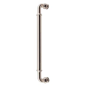 Top Knobs [TK889BSN] Die Cast Zinc Appliance/Door Pull Handle - Brixton Series - Brushed Satin Nickel Finish - 12" C/C - 12 7/8" L