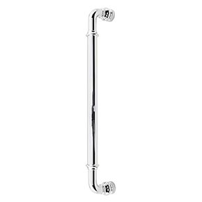 Top Knobs [TK889PC] Die Cast Zinc Appliance/Door Pull Handle - Brixton Series - Polished Chrome Finish - 12" C/C - 12 7/8" L